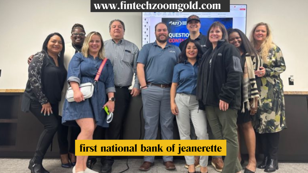 first national bank of jeanerette
